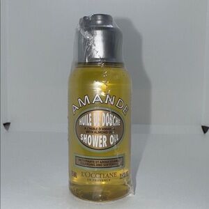 Almond Shower Oil BY LOccitane 2.5 oz Shower Oil New & Sealed